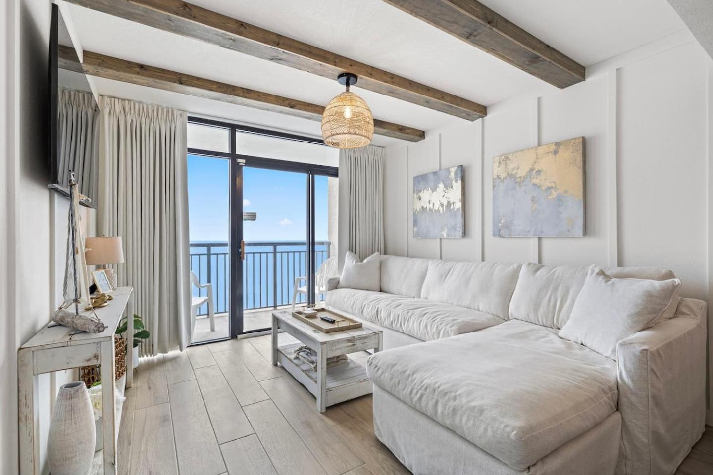 Apartmán Luxury Ocean Front By Barefoot Landing Myrtle Beach Exteriér fotografie