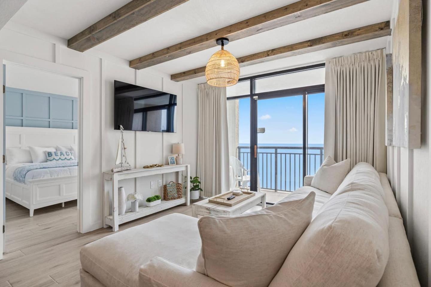 Apartmán Luxury Ocean Front By Barefoot Landing Myrtle Beach Exteriér fotografie