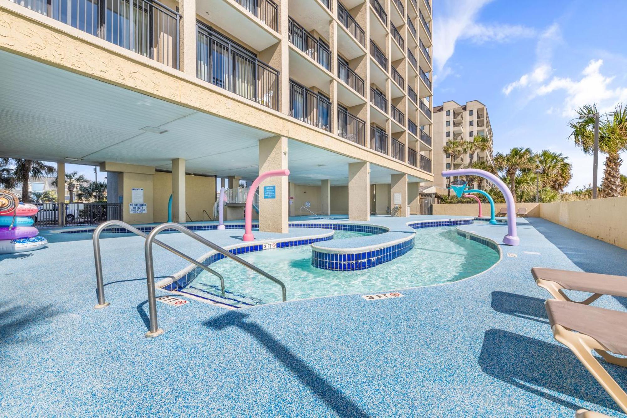 Apartmán Luxury Ocean Front By Barefoot Landing Myrtle Beach Exteriér fotografie